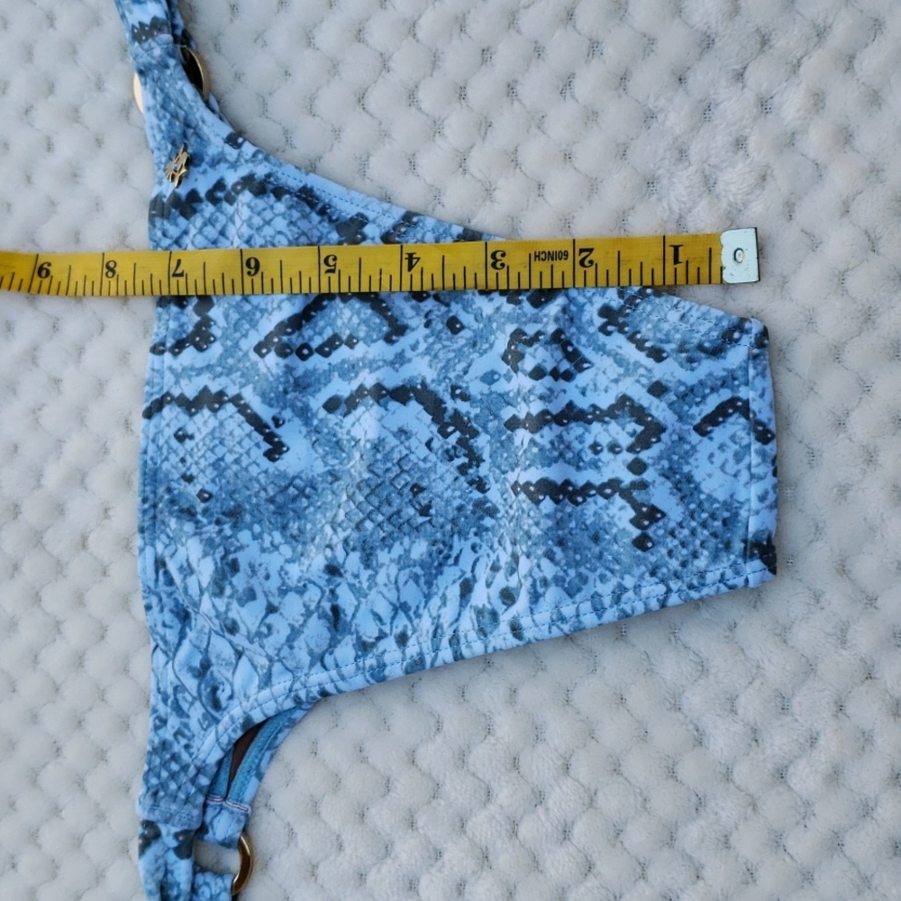 Nwt Cia.Maritima Snakeskin & Sequin Bikini - Picture 14 of 16